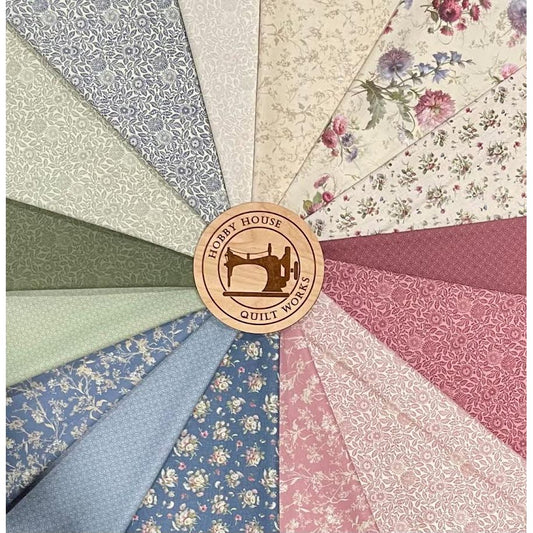 Wild Flowers ~Fat Quarter Bundle ~ 15pcs
