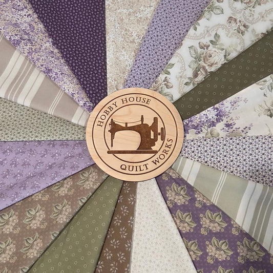 Lavender & Lace ~ Fat Quarter Bundle ~ 17 pcs