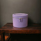 Winterbury Small Lilac Leather Needlework Case - Spring Line