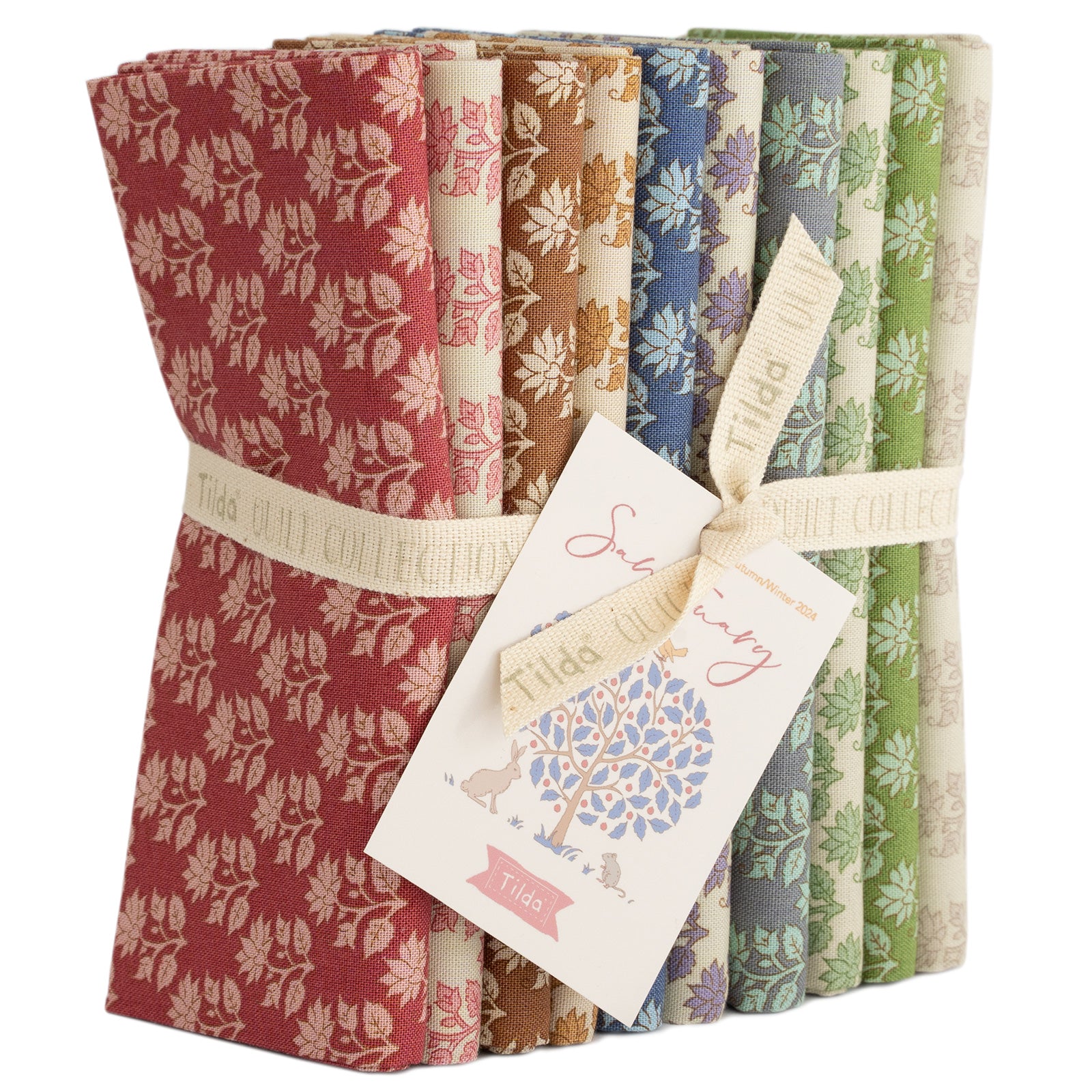 Tilda ~ Sanctuary Blenders Mira ~ Fat Quarter Bundle ~ 10pc