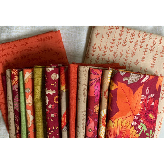 Robin Pickens ~ Leaf Press Quilt Pattern and/or Kit