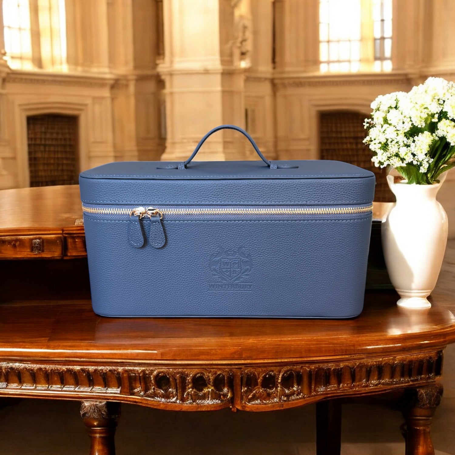 WinterBury Indigo Large Rectangular Needlework Case – Hobby House