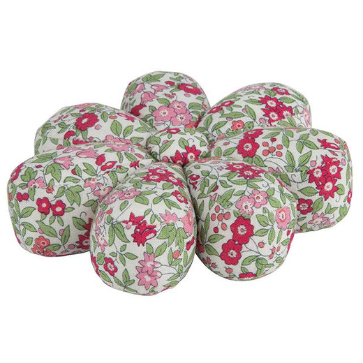 Liberty Fabrics ~ Flower Pin Cushion Forget Me Not Blossom