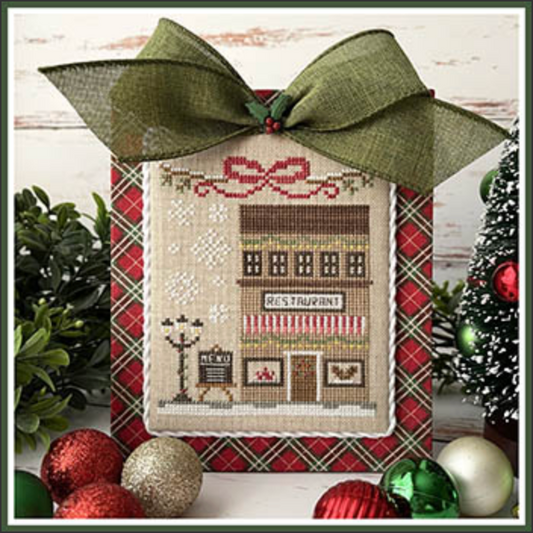 Country Cottage Needleworks ~  Big City Christmas - Restaurant Pattern