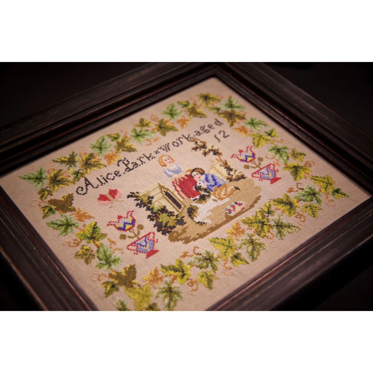 Hands Across The Sea ~ Alice Park Reproduction Sampler PDF Download