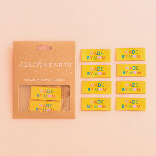 Woven Sewing Tags ~ Made By Mom