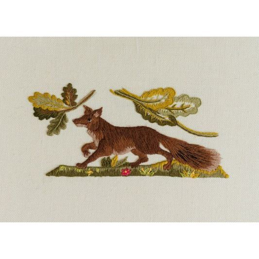 The Crewel Work Company ~ Ophelia's Fox Crewel Embroidery Kit