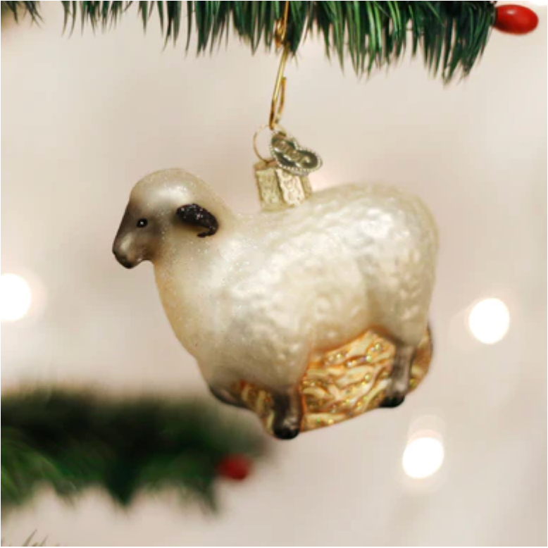 * antique ornament ❀ * 古い羊さん オーナメント Old World Christmas ~ Sheep Ornament – Hobby House Needleworks