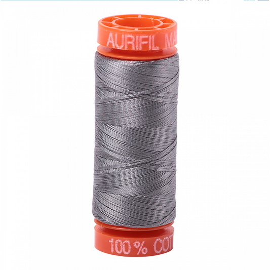 Aurifil ~ Mako Cotton Embroidery/Sewing Thread 50wt 220yds Arctic Ice ~ 2625