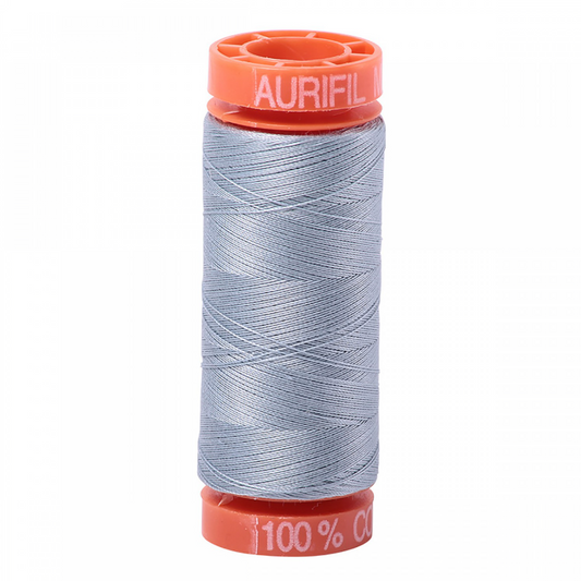 Aurifil ~ Mako Cotton Embroidery/Sewing Thread 50wt 220yds Arctic Sky ~ 2612