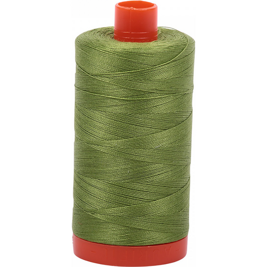 Aurifil ~ Mako Cotton Embroidery/Sewing Thread 50wt 1422yds Fern Green ~ 2888
