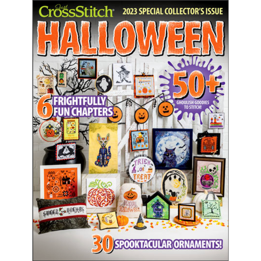Just CrossStitch Magazine Halloween 2023
