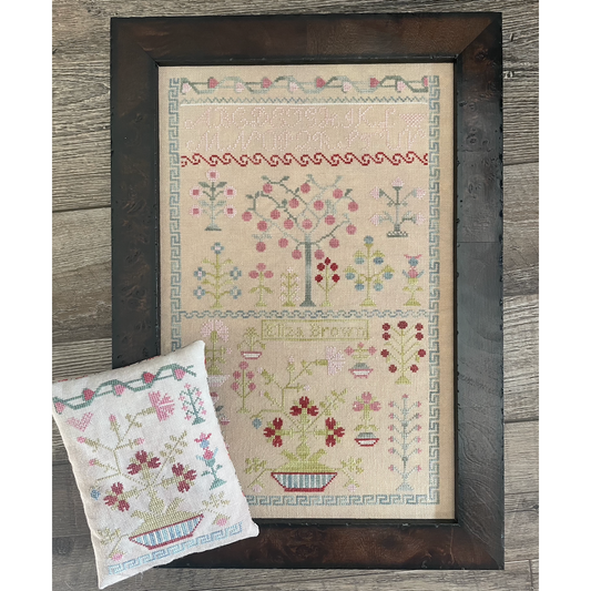 From the Heart ~ Eliza Brown Sampler Pattern