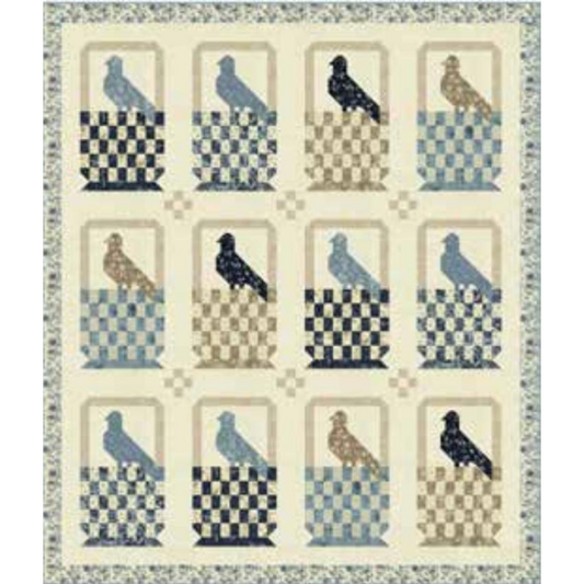 Fabric Kit for Early Bird Quilt ~ Pattern by Wendy Sheppard