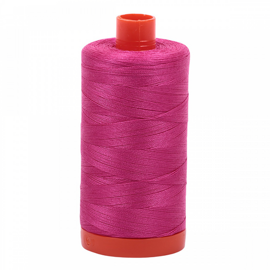Aurifil ~ Mako Cotton Embroidery/Sewing Thread 50wt 1422yds Fuchsia ~ 4020