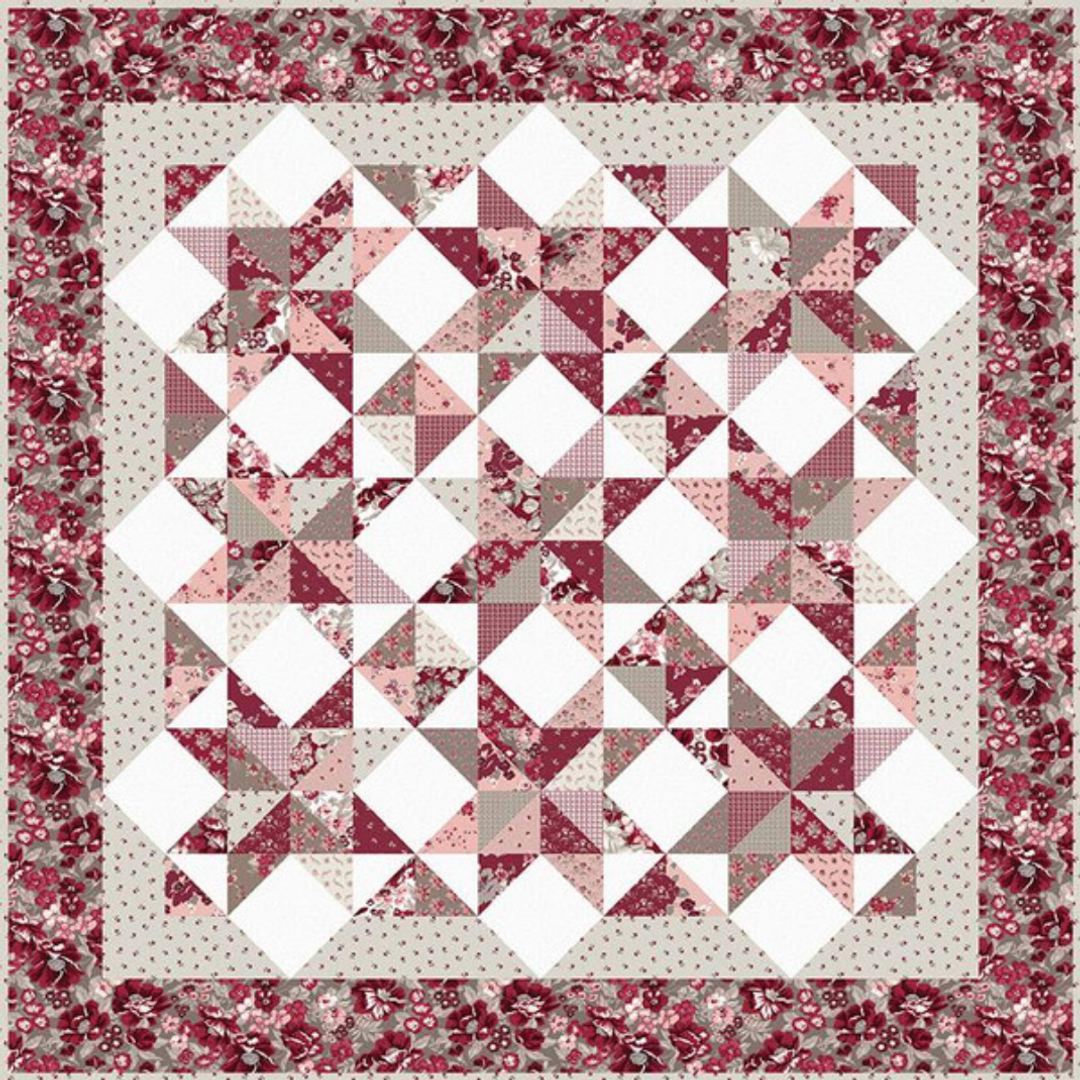 planted seed quilt designs Planted Seed Designs ~ 9 Patch Star Quilt Pattern