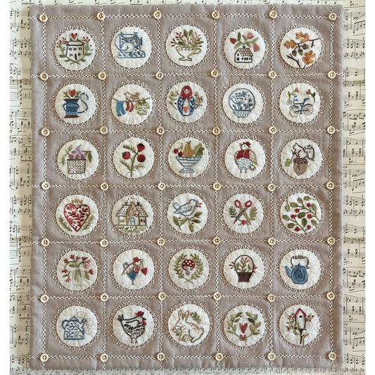 Kathy Schmitz ~ Simply Sweet - 64 Miniature Hand Embroidery Designs