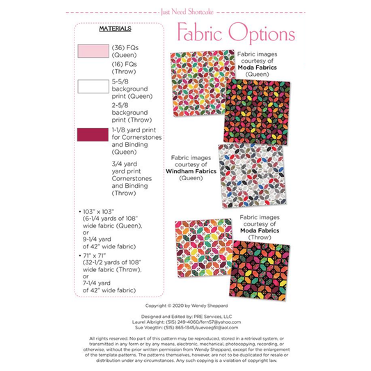 Wendy Sheppard ~ Fanciful Floor Quilt Pattern