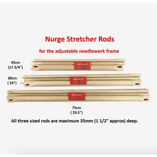 Spare Stretcher Rods For Nurge Adjustable Needlework Frame | 17 ¾"