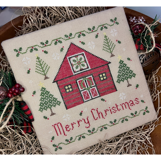 The Camping Stitcher | Christmas At The Barn