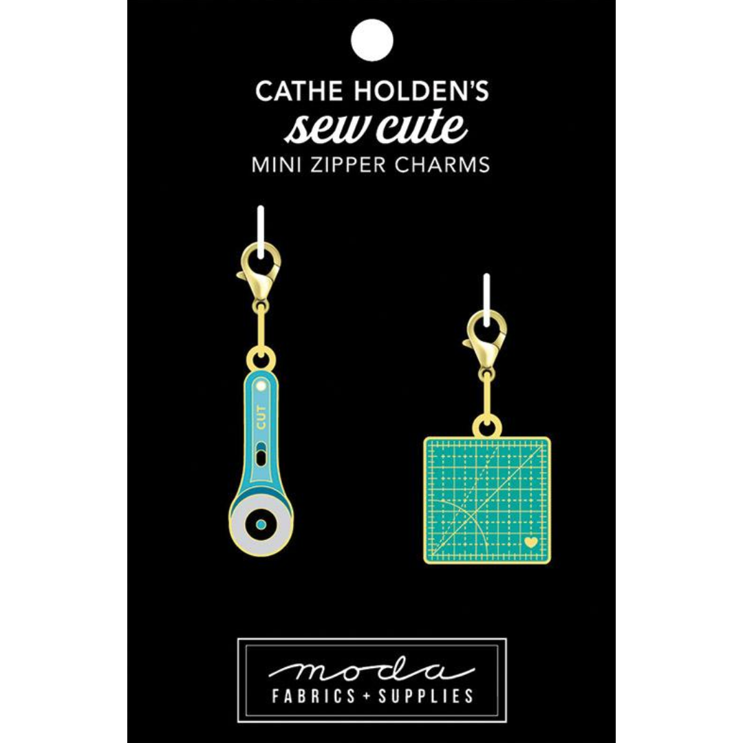 Cathe Holden Zipper Pulls Charms | Measure Cut