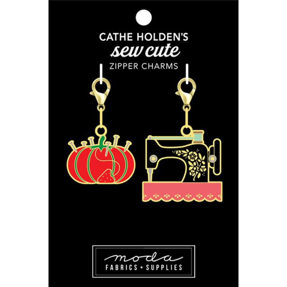 Cathe Holden Zipper Pulls Charms | Sewing