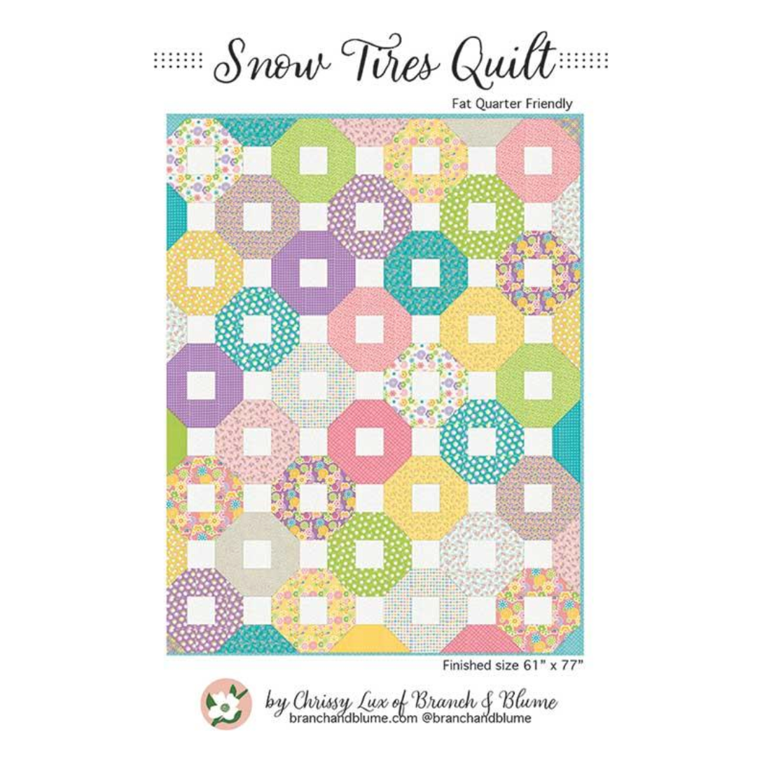 Branch & Blume | Snow Tires Quilting Pattern – Hobby House Needleworks