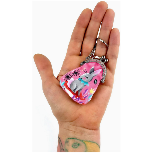 Diy Dolly Kit - Mini Circus Pink Bunny Purse