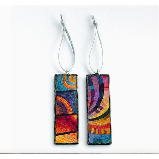 Miss Mollie's Modern Design Quilt Ornament / Charm