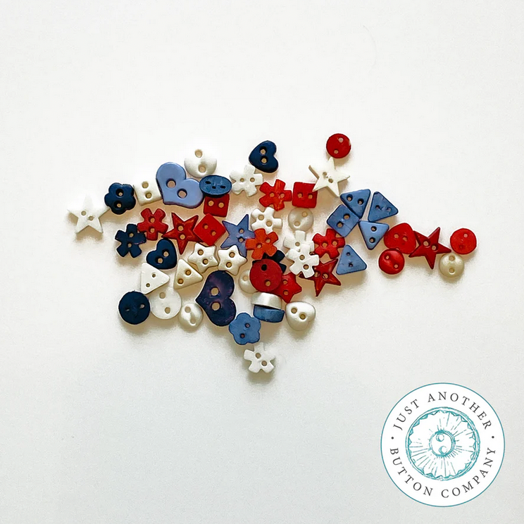 JABC | All American Sprinkle Mix - Just-for-Fun Button Collection