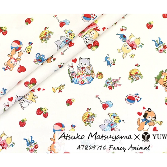 Atsuko Matsuyama Fancy Animal ~ Cream AT829716_A