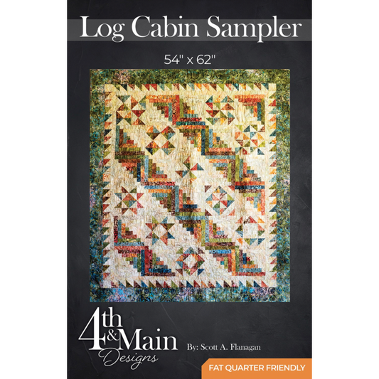 4th & Main Designs | Log Cabin Sampler