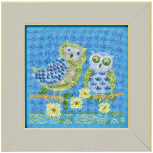 Debbie Mumm | Seasonal Owls 2024 Cross Stitch Kit - Summer