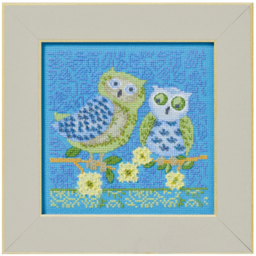 Debbie Mumm | Seasonal Owls 2024 Cross Stitch Kit - Summer