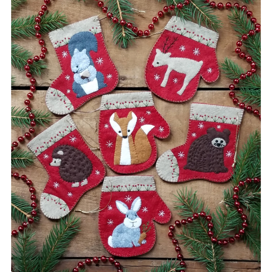 Rachel's of Greenfield | Christmas Critters Ornament Kit