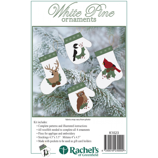 Rachel's of Greenfield | White Pine Ornaments Kit