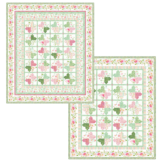 The Fabric Addict ~ Heartt Flowers Quilt Pattern