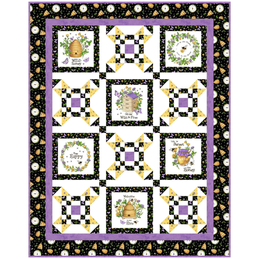 Bound to be Quilting ~ Patches Across Quilt Pattern