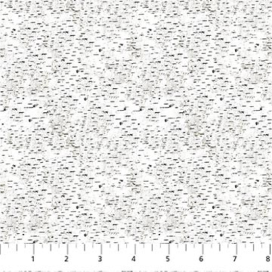 Solitude Naturescapes ~ 46" remnant ~ Birch Texture ~ 26776-91 Pale Gray