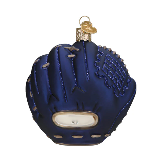 Old World Christmas ~ Yankees Baseball Mitt Ornament