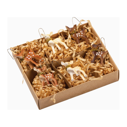 Fawns Ornament Set