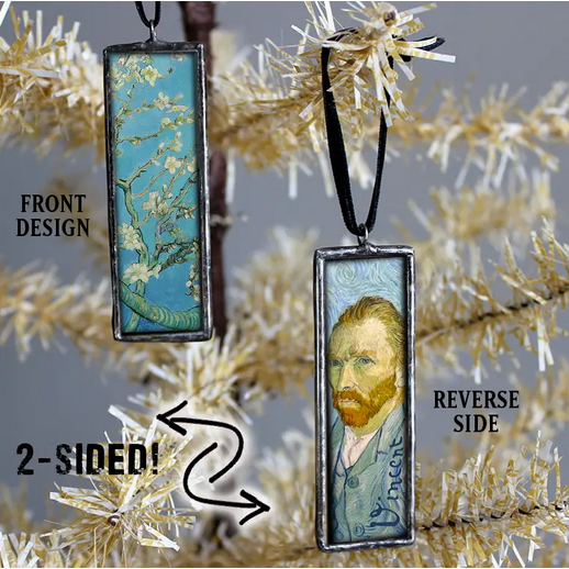 Van Gogh Almond Blossom Art Museum Christmas Ornament / Charm