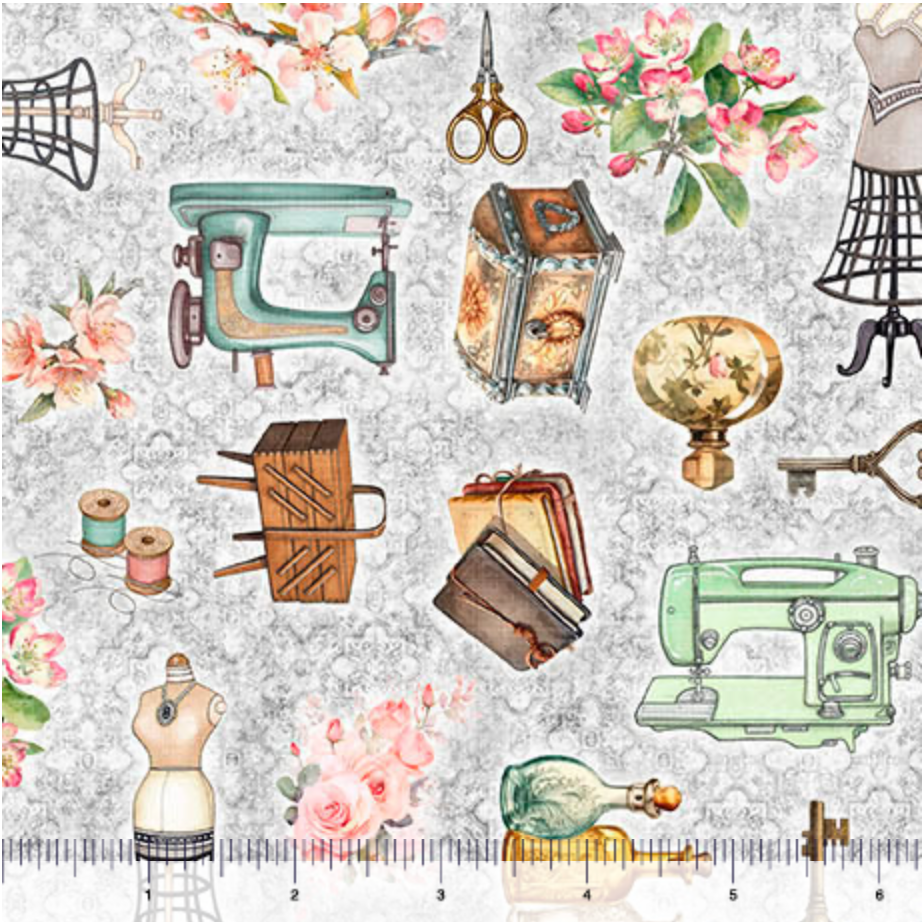 Sew Shabby Chic ~ Sewing Antiquities ~ 31572 K – Hobby House