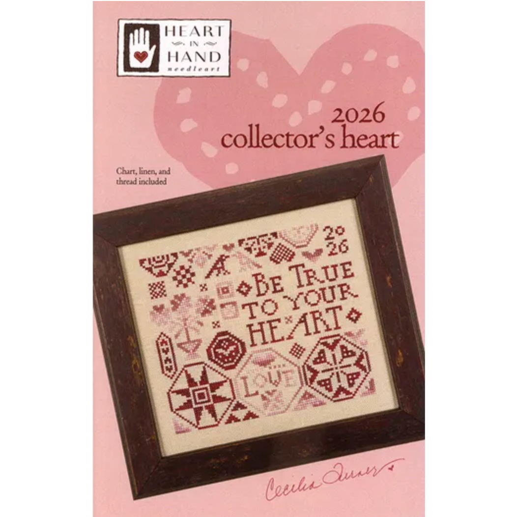 Heart in Hand | 2026 Collector's Heart Kit – Hobby House Needleworks