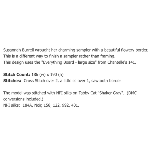 Olde Willow Stitchery | Susannah Burrell - 1826 MARKET 2026