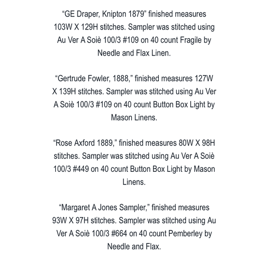 Red Barn Samplers | Petite Red Samplers MARKET 2026