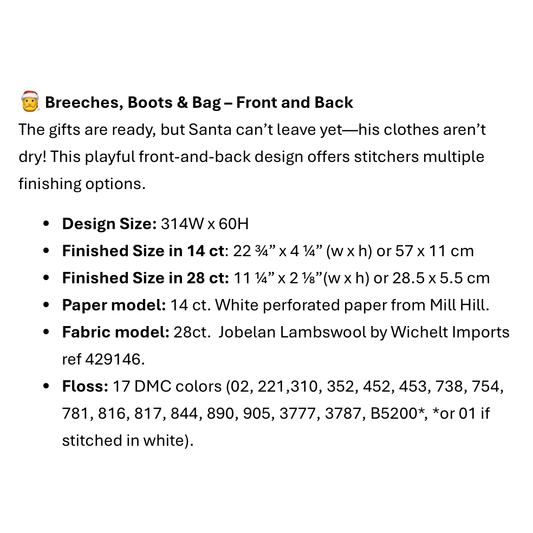 December Stitches | Breeches, Boots & Bag MARKET 2026