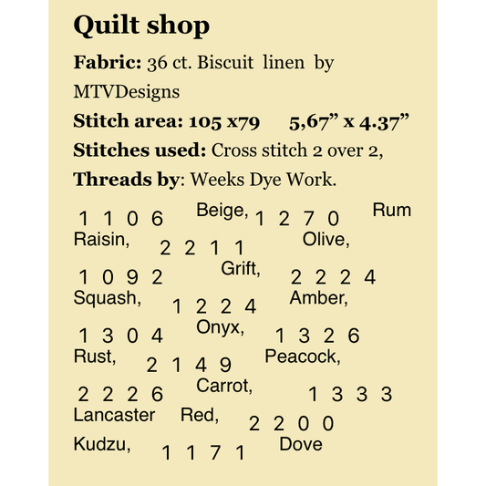 MTVDesigns | Quilt Shop MARKET 2026