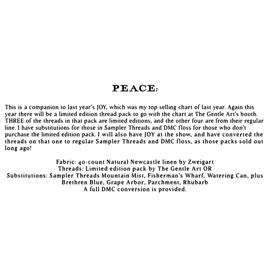 Shakespeare's Peddler | Peace MARKET 2026
