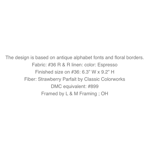JBW | A Floral Script MARKET 2026